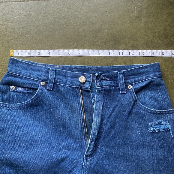 LEE high rise jeans 80s/90s Vintage Union Made in USA - Picture 4 of 7